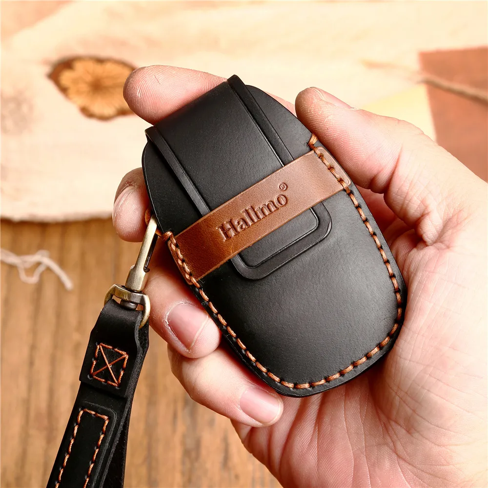 

Leather Car Remote Key Case Cover for Geely Coolray Atlas Boyue NL3 Emgrand X7 EX7 SUV GT GC9 Borui Smart Key Holder Shell Fob