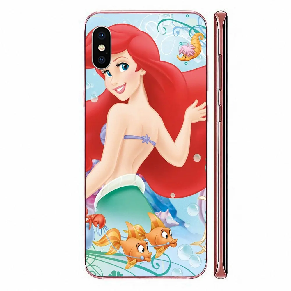 Витражное стекло Ариэль маленькая Русалочка Мягкий ТПУ Новый стиль уникальный