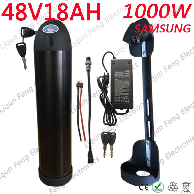 Аккумуляторная батарея для бутылки с водой 48 В 8 А/ч 9 а/ч 10 12 13 15 18 аккумуляторная