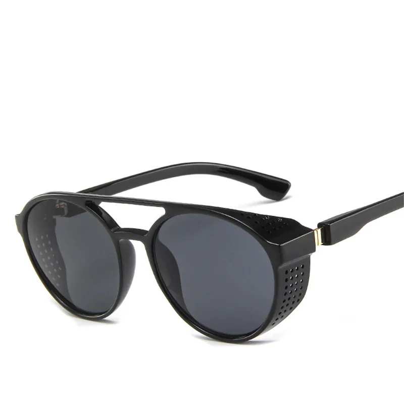 

Classic Punk Sunglasses Men Brand Designer Sunglasses Men Vintage Sun Glasses for Men Punk Oculos De Sol Gafas UV400