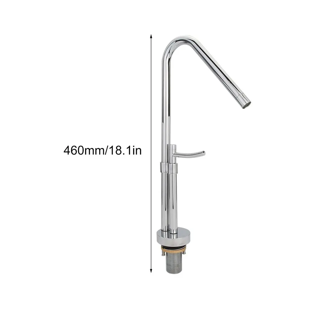 

(Ship From DE)Brass Chrome Basin Faucet Tall Faucet Single Lever Bathroom Kitchen Faucet Mixers Hot And Cold Warer Taps NEW