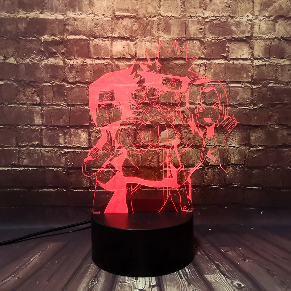 Япония Горячая Мультфильм Аниме Харуно Сакура Саске ааруто 3D фигурка