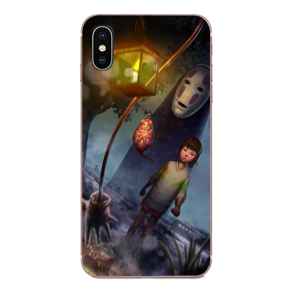 Подгоняйте Тоторо Унесенные спирали Ghibli Miyazaki для Samsung Galaxy A51 A71 A81 A90 5G A91 A01 S11 S11E S20