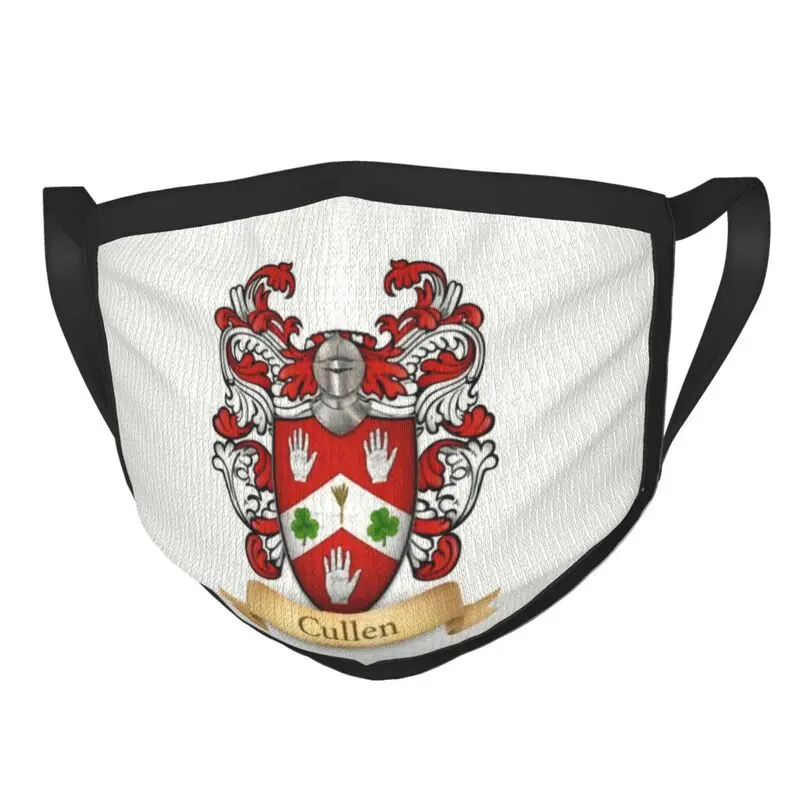 

Многоразовая маска для лица Cullen Crest, мужская маска с гербом Сумерки Сага, пылезащитный чехол, респиратор, маска
