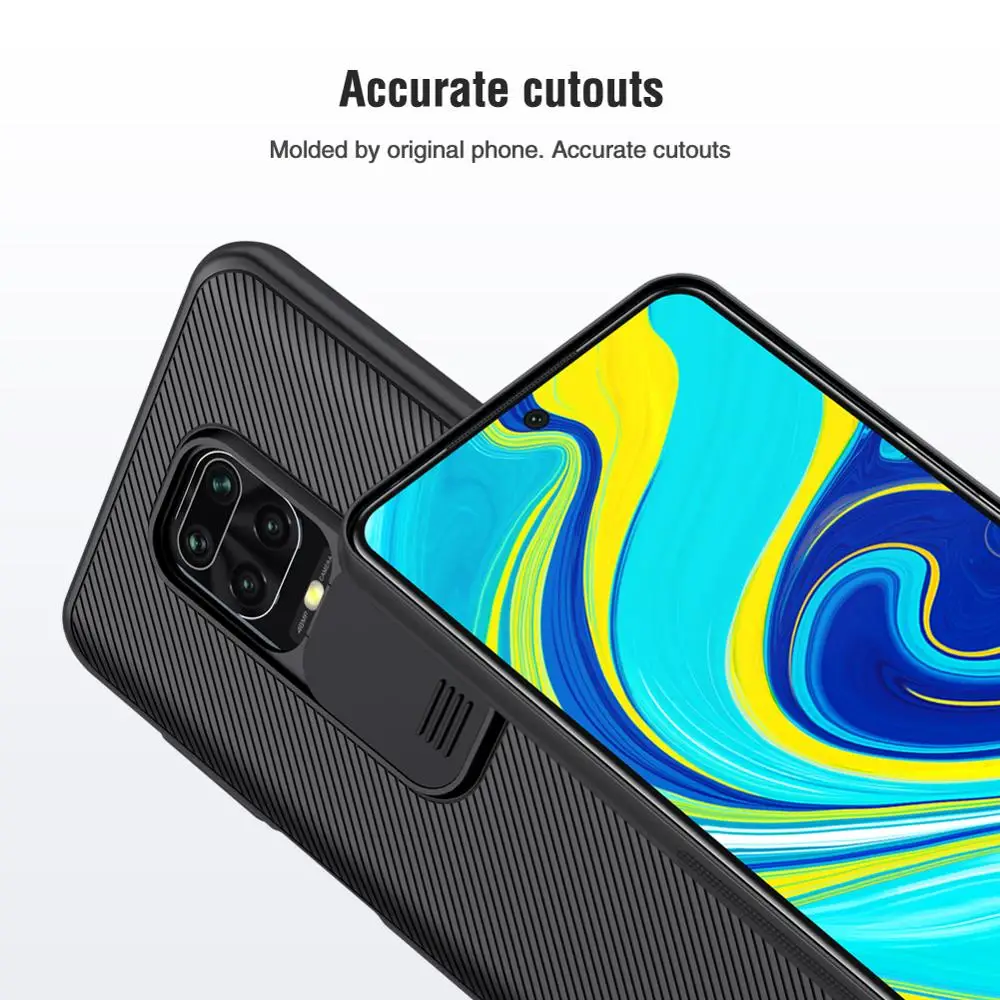 

For xiaomi 10/10 Pro case Funda mi 10 lite Nillkin CamShield Case Slide Camera Protection Cover for Redmi K30 5G POCO X2 Case