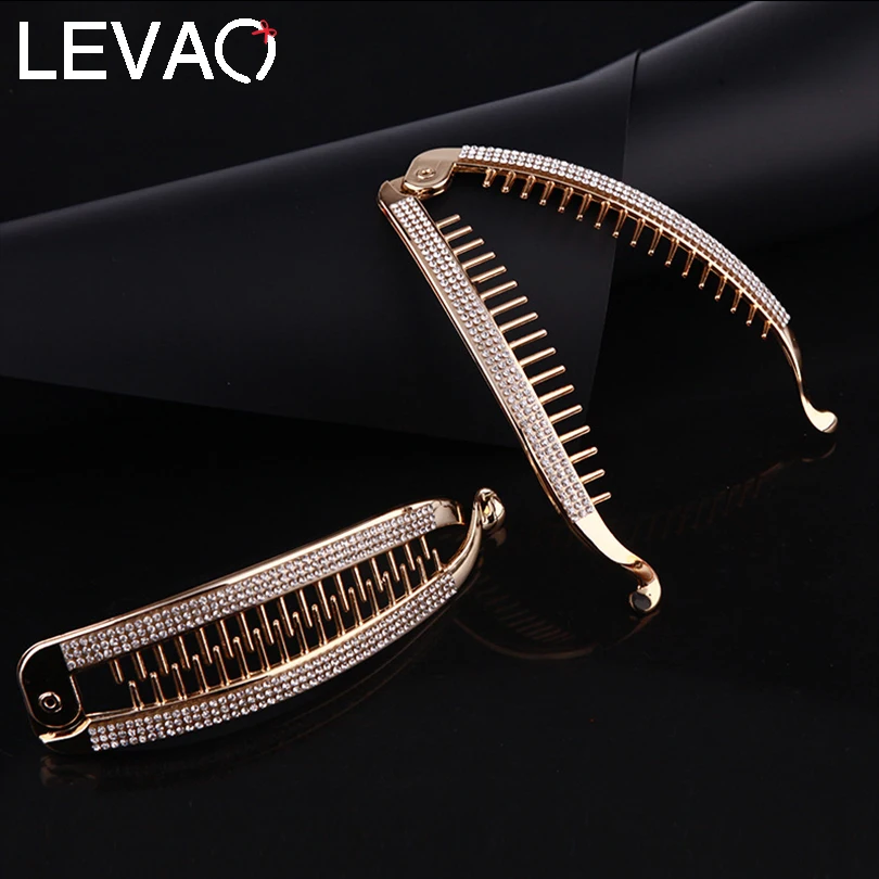 LEVAO Зажим для волос Банан для девочек, заколки, аксессуары для женщин, зажимы, женский DIY, мода.