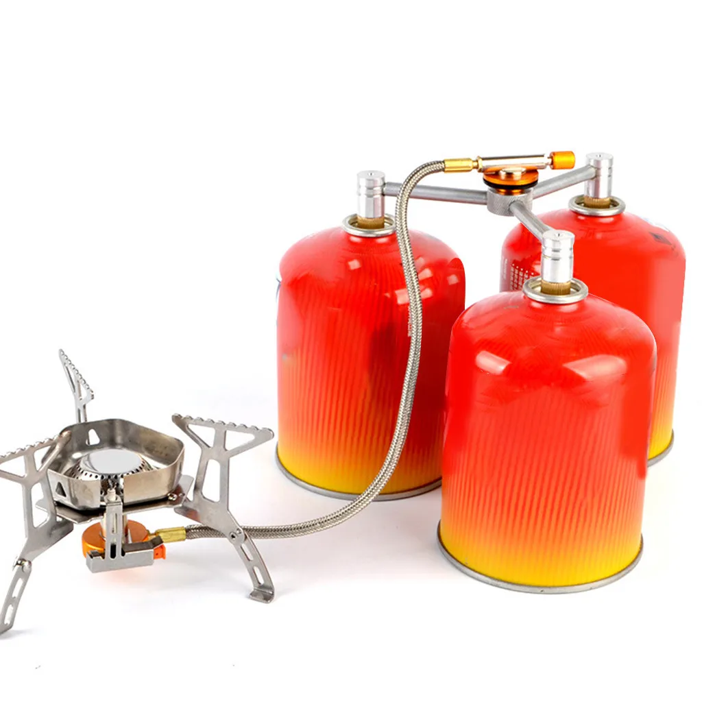 Адаптер газовой плиты для кемпинга на открытом воздухе штатив алюминиевый