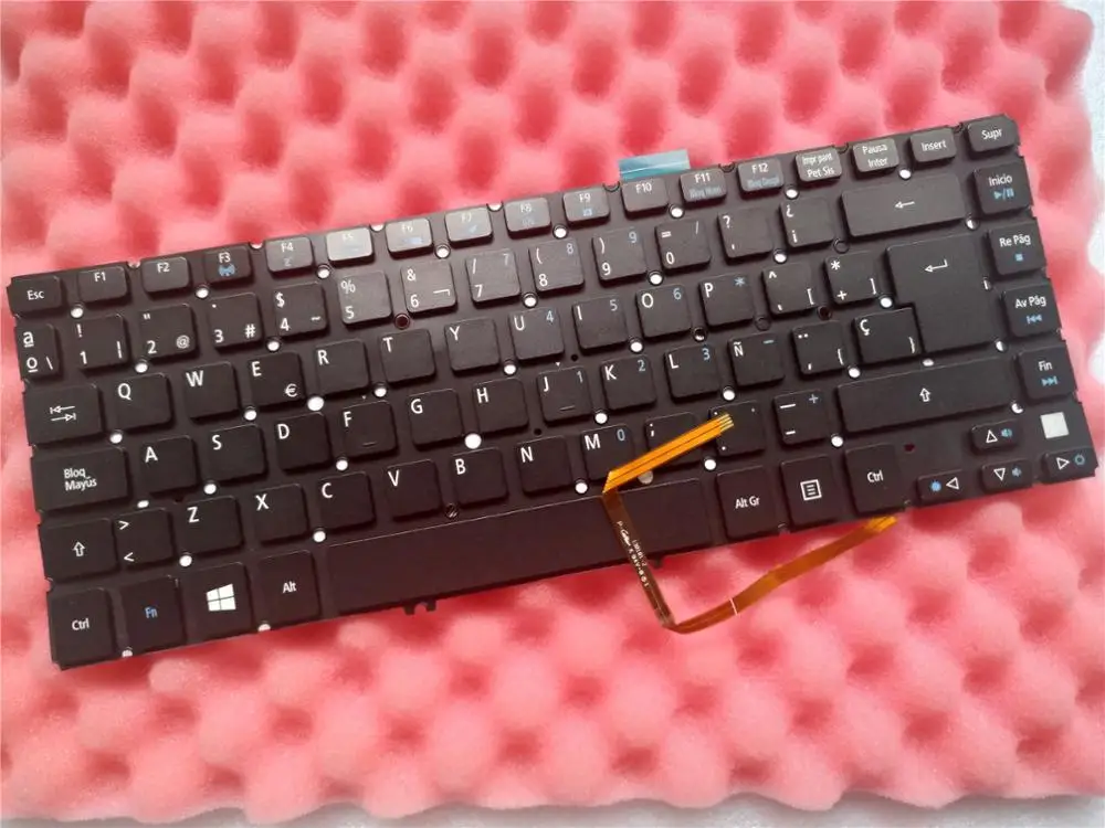 Оригинальная клавиатура с подсветкой для ноутбука Acer ACER M5-481 M5-481G X483G Z09 M3-481G |