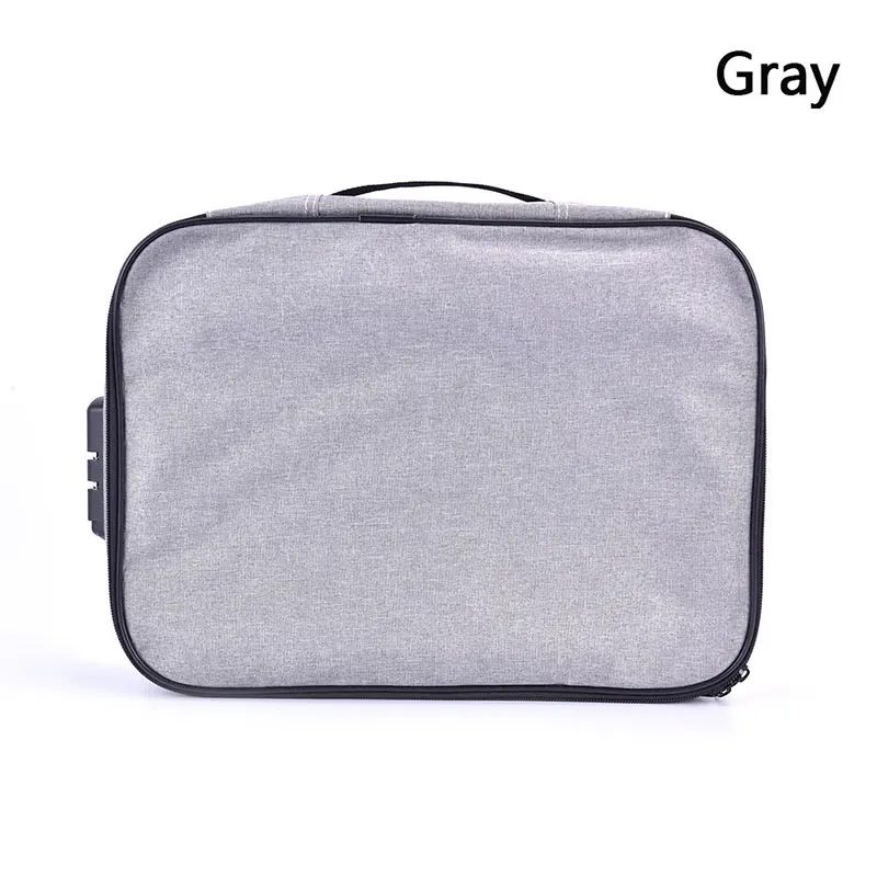 

1pcs 2/3 Layers Document Ticket Bag Large Capacity Certificates Files Organizer For Home Travel Use to store Important Items