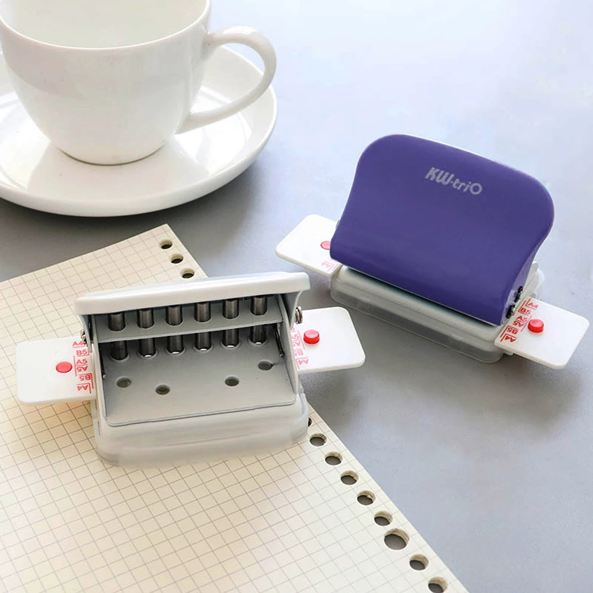 Дырокол с 26 отверстиями дырокол для бумаги блокнота канцелярских