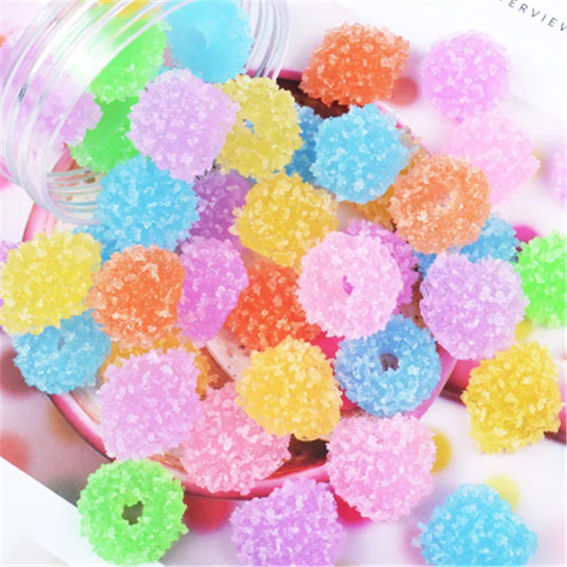 10 шт./компл. милая симуляция конфетный наполнитель для прозрачной/пушистой