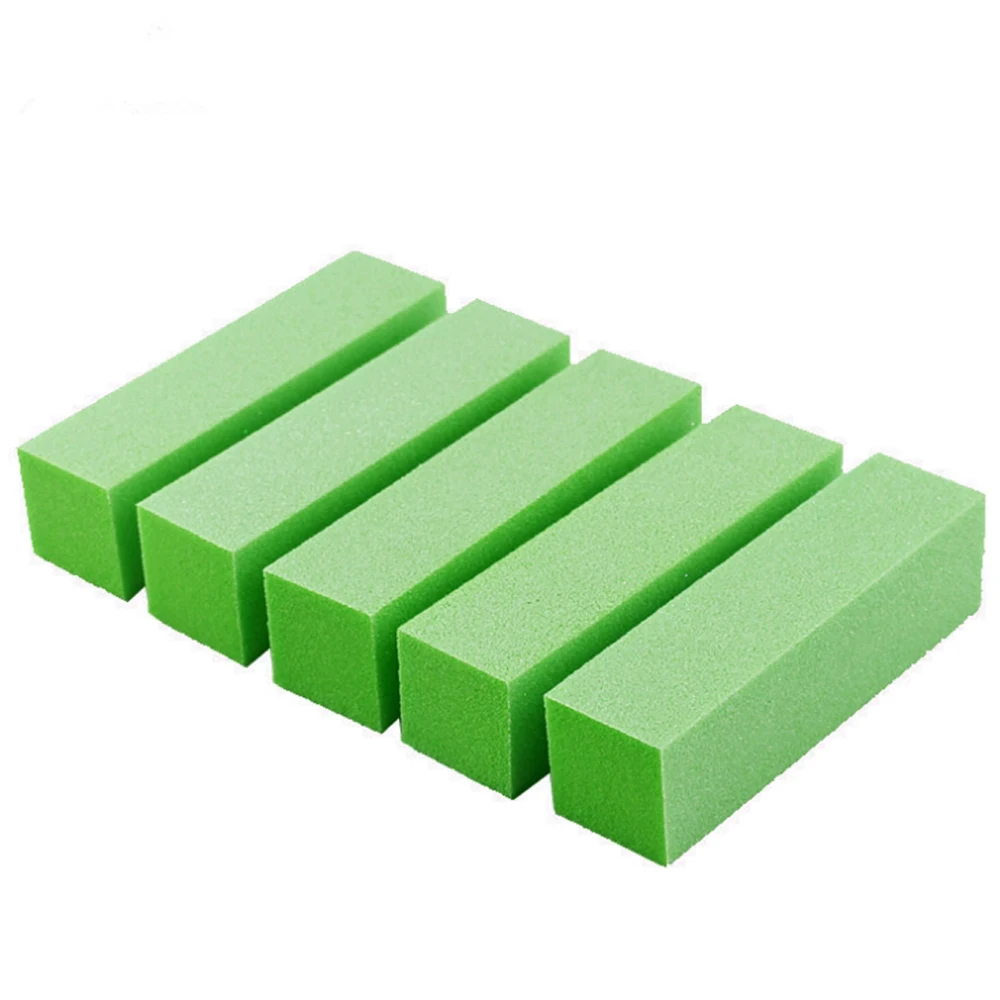 

5PCS/SET Sanding Sponge Nail File Buffer Block Grinding Polishing Tool Nail Files Sanding Nail Art Tool Sanding Buffer Block Set