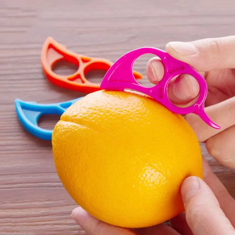1 шт. нож для удаления лимонов апельсиновых цитрусовых ломтерезок кухонный