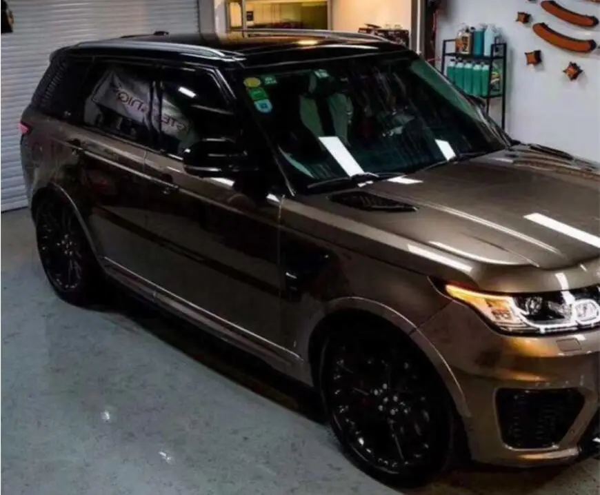 Багажник на крышу черного цвета из алюминиевого сплава для Land Rover Range Sport 2014 2015 2016