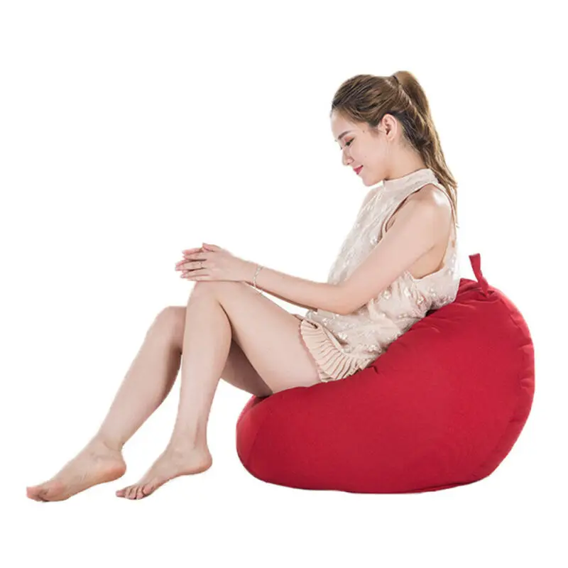 Незаполненные мешок фасоли покрытия без заполнения Кресло-мешок мягкий ленивый