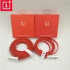 Оригинальный зарядный кабель Oneplus 6T для приборной панели, Usb 3. 0 Type-C кабель, Красный usb-кабель для быстрой зарядки и передачи данных для one plus 6 5t 5 3t
