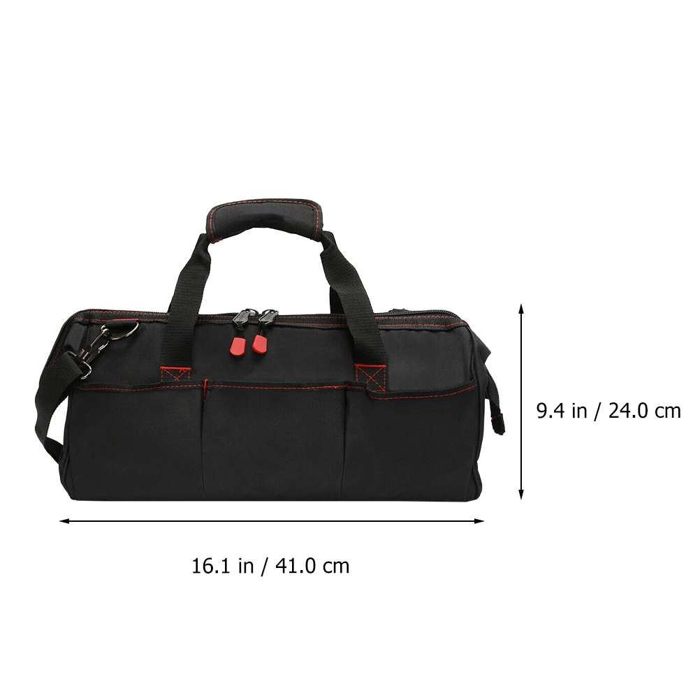 

1pc 16 inches Multi-purpose Repairing Tool Storage Pouch practical Durable Car repair double-layer Thicken electrician's package