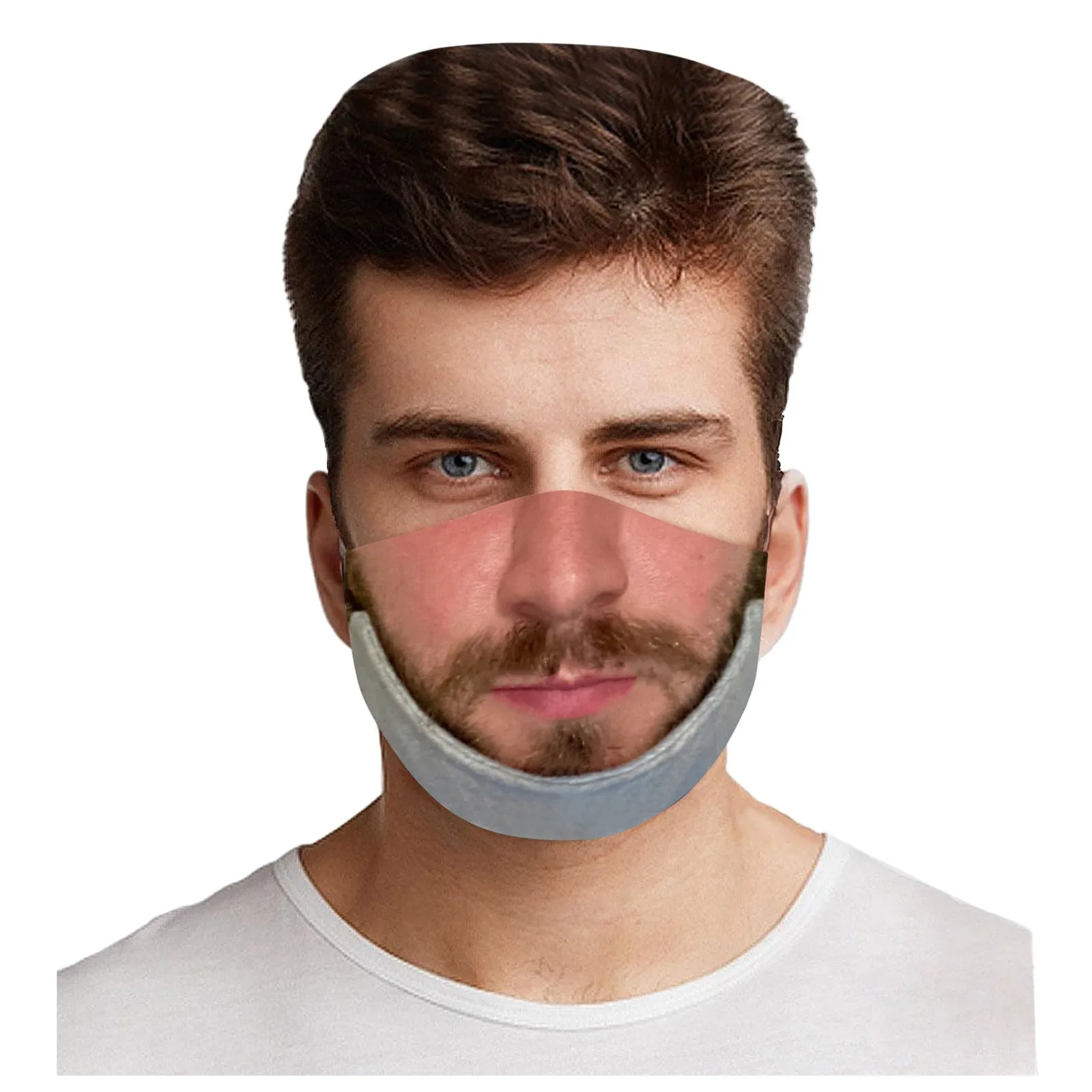 

Funny Print Reusable Mask Adult Mascarillas Face Mouth Masks Washable Prank Mouth-muffle Mascara Masque Mouth Caps Women 1-3pcs