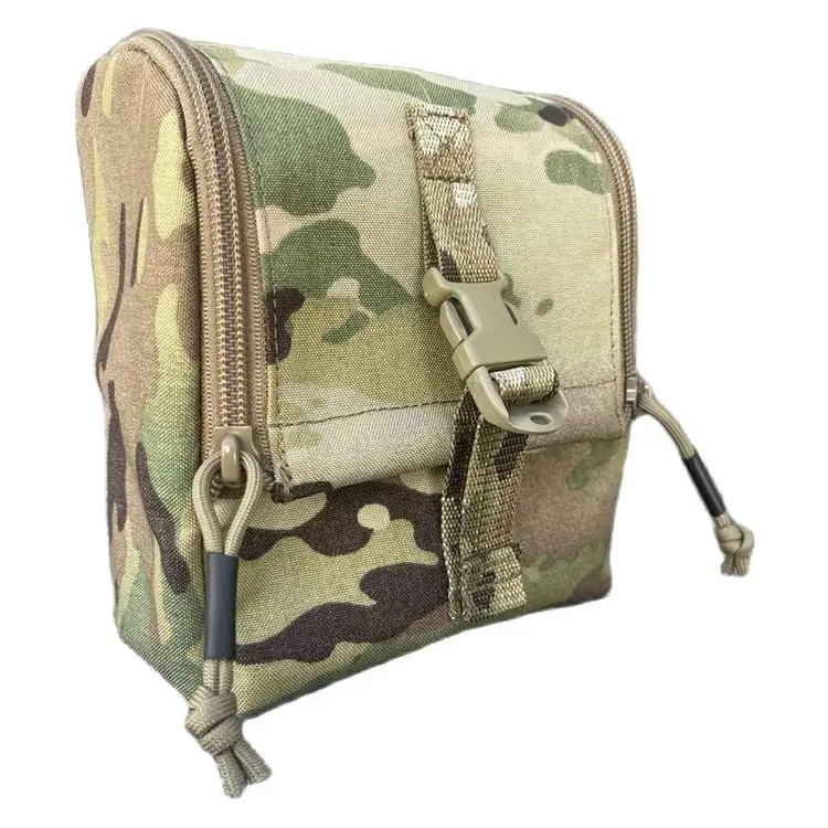 Outdoor Sports Tactics CP Camouflage Original Fabric Vest MOLLE NVG Accessories Bag Sundries Bag