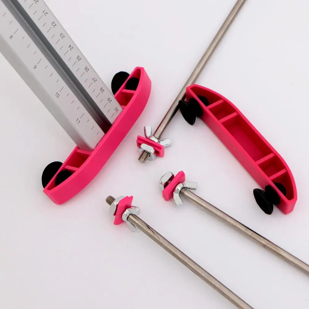 Juego de regla de globo, herramienta de medida de tama&ntilde;o de globo, calibrador de globo plegable para conjunto, guirnalda de globos, decoraci&oacute;n de fiesta de cumplea&ntilde;os y boda-3