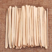 100 pcs disposable waxing wax wooden bamboo sticks spatula tongue depressor kit hair removal cream depilatory beauty tool