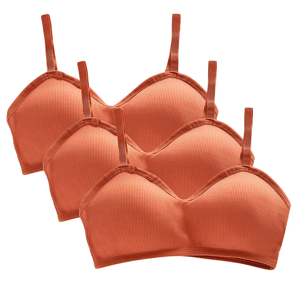 Женский спортивный бюстгальтер с лентами однотонный белый без косточек для