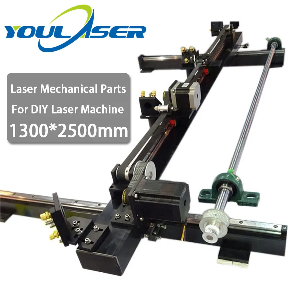 Набор лазерных механических деталей запасные части 1300 мм * 2500 одна головка для DIY