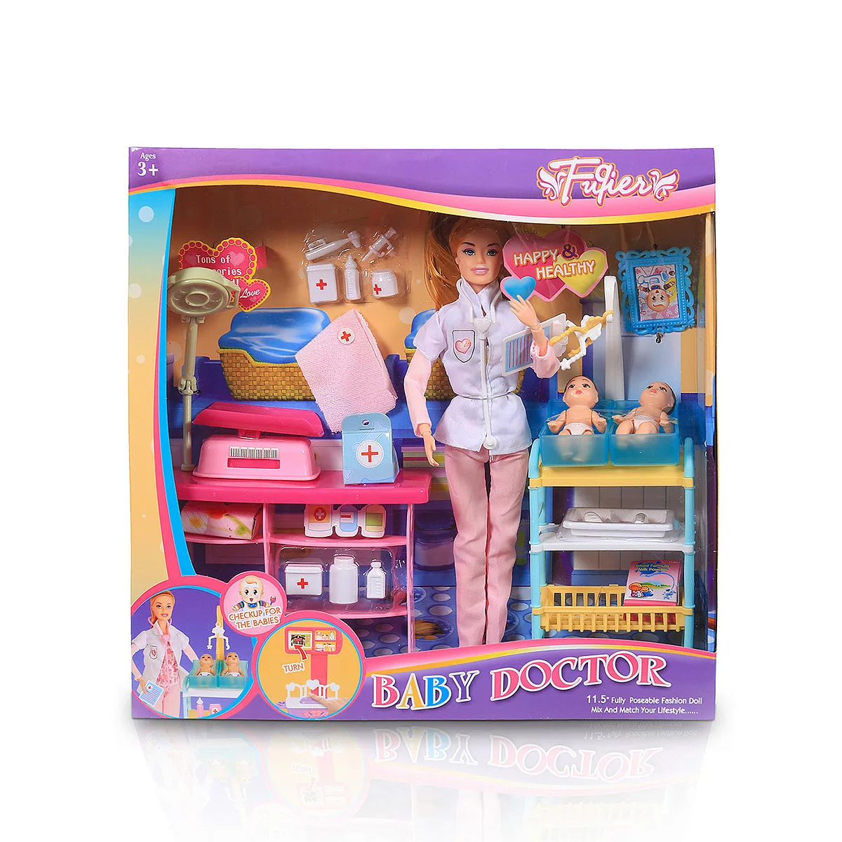 Набор кукол JX200-37WB Доктор с аксессуарами | Игрушки и хобби