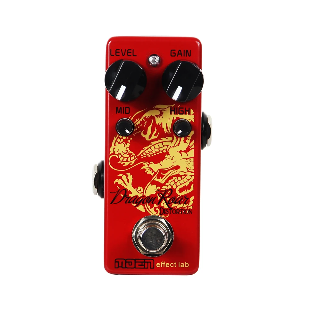 

MOEN Electric Guitar Effects "Dragon Roar" Distortion Level Gain Middle High