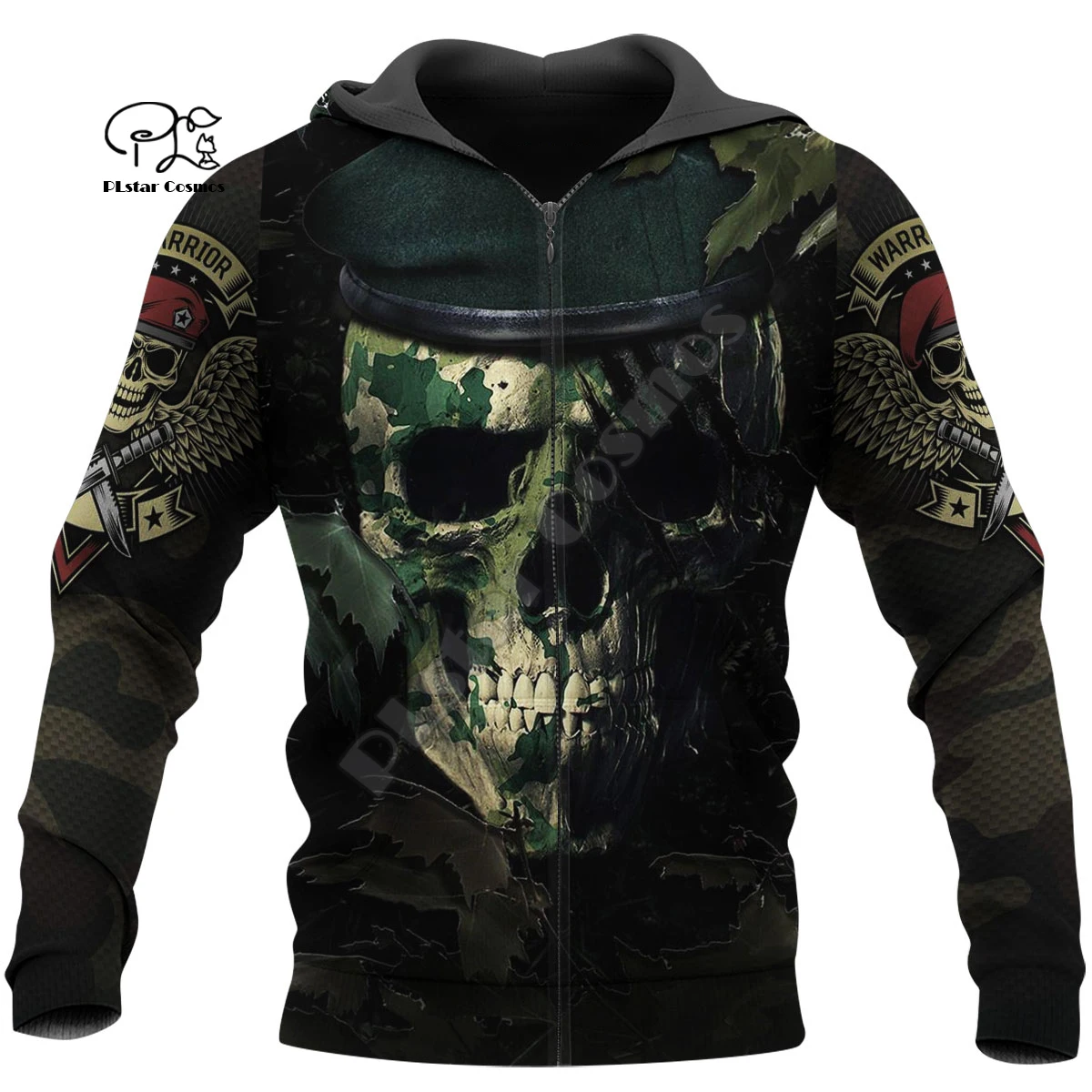 

PLstar Cosmos Devil Ghost Gothic Skull Warrios Tattoo Tracksuit Pullover NewFashion Harajuku 3DPrint Men/Women Casual Hoodies 15