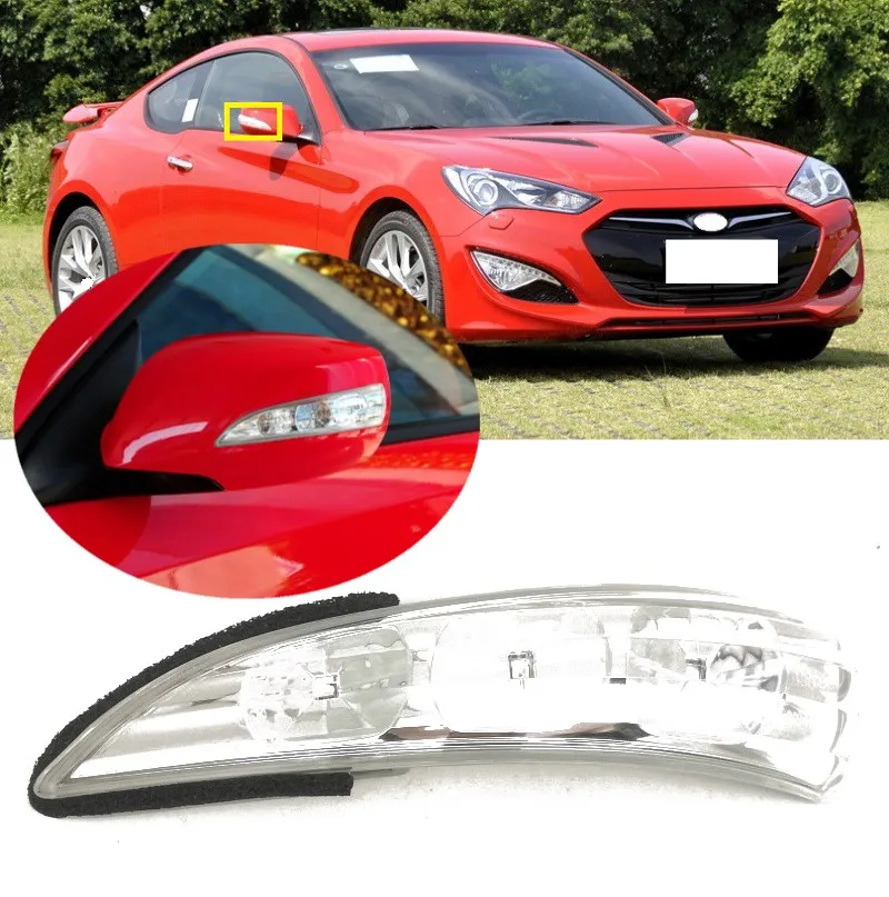 Зеркало заднего вида Lofty Richy для Hyundai Genesis Coupe 2009-2014