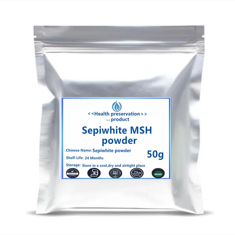 

Hot sale 99% Sepiwhite Powder for skin whitening MSH Cream Supplement face reduce spots Cosmetic Antioxidant Anti-Wrinkle