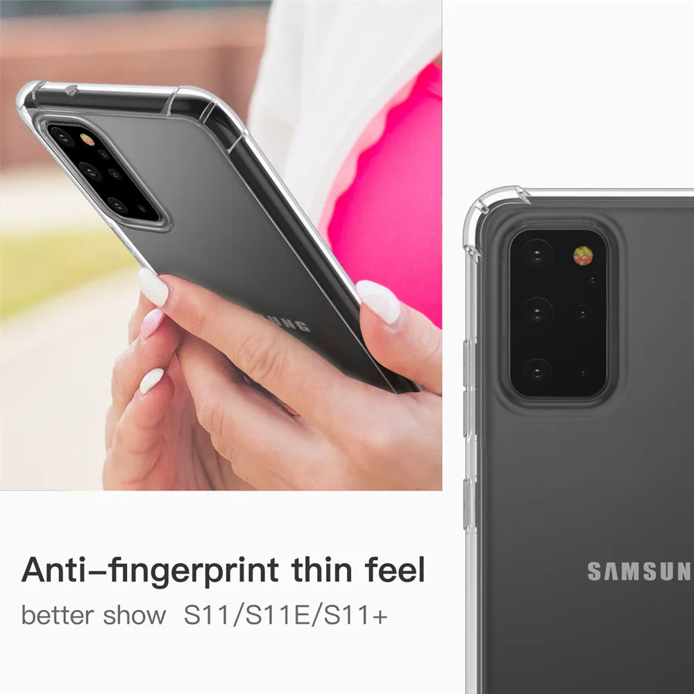 Hacrin чехол для телефона samsung Galaxy S11 против отпечатков пальцев бампер тонкий