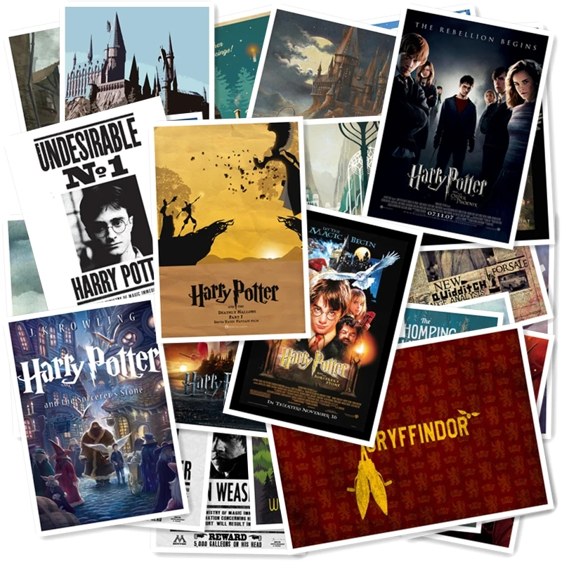 Academy of Magic Potter 20/шт ПВХ серии наклейки классический креативный дизайн коллекция подарок высокое качество печати