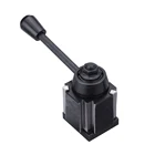 Стойка инструментальная с клиновидным креплением, размер DMC-250-111, 12-дюймовая, поворотная, для токарного станка с ЧПУ, быстрая замена, держатель инструмента