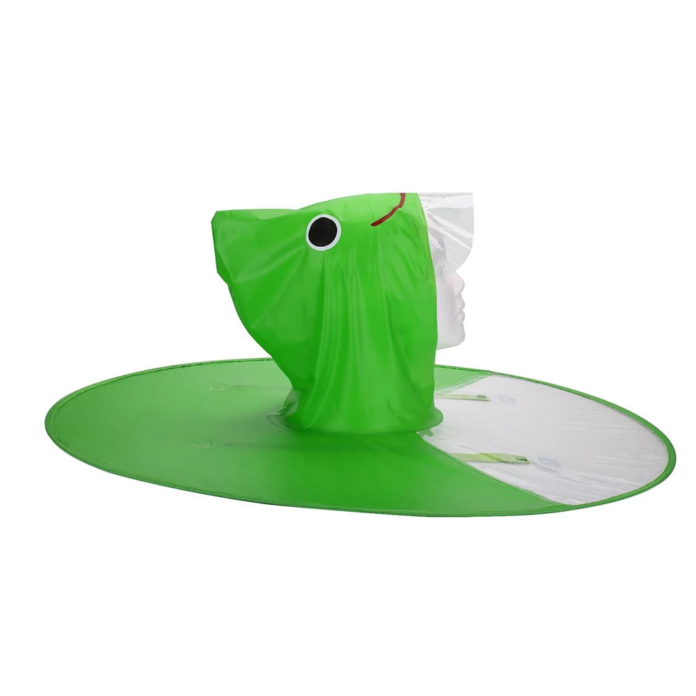 Детский дождевик с летающей тарелкой водонепроницаемый непромокаемый плащ