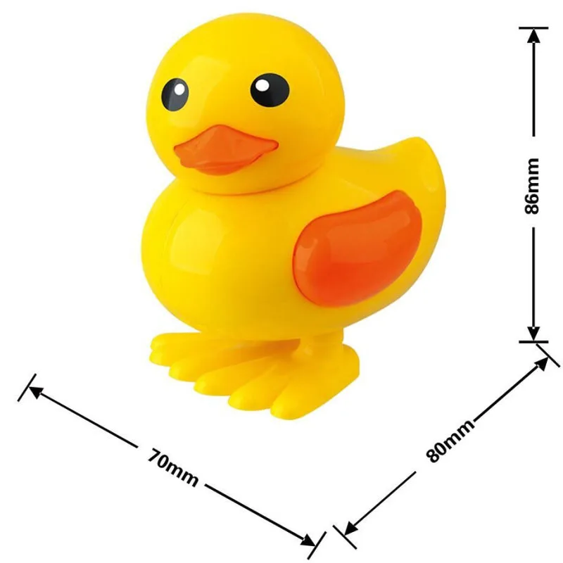 Пластиковая заводная утка цыпленок животное мини классическая Механическая