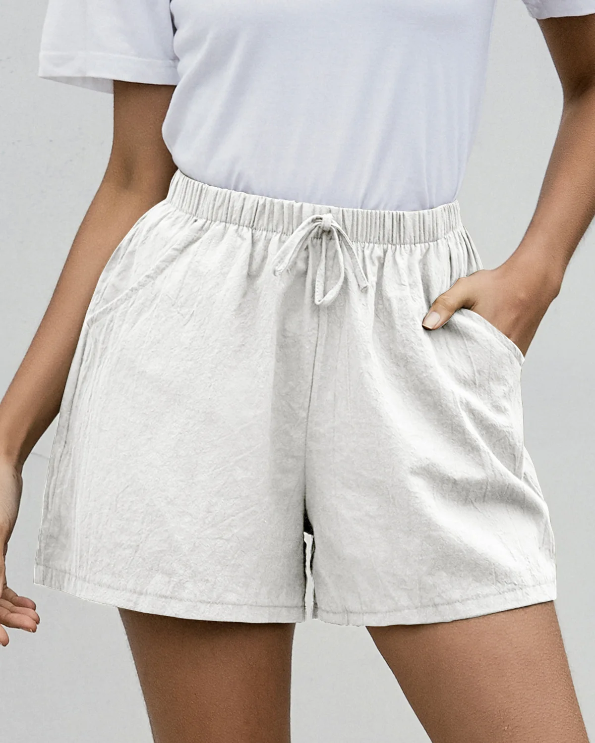 

Summer Retro Wide Leg Shorts, Women's Loose A-line Shorts, 2021 European and American New Women's Casual Harajuku Shorts