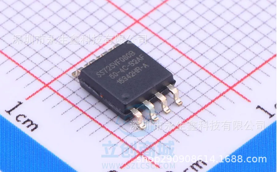 

Free shipping | SST25VF080B-50-4C-S2AF SST25VF080B SOP-8 IC 10PCS