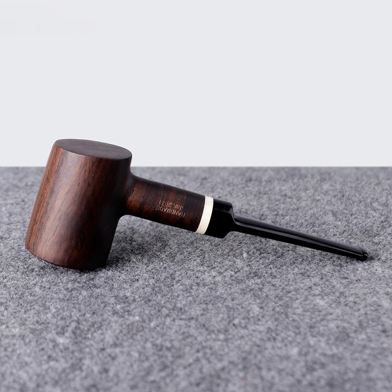 Черное дерево 9 мм фильтр флюс табачная трубка в стиле ретро джентльмена