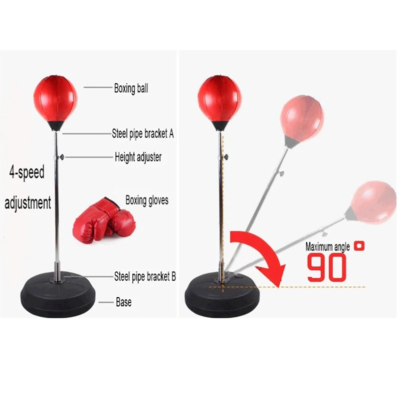 Скоростной мяч семейный песочный мешок для фитнеса с присоской Xuan