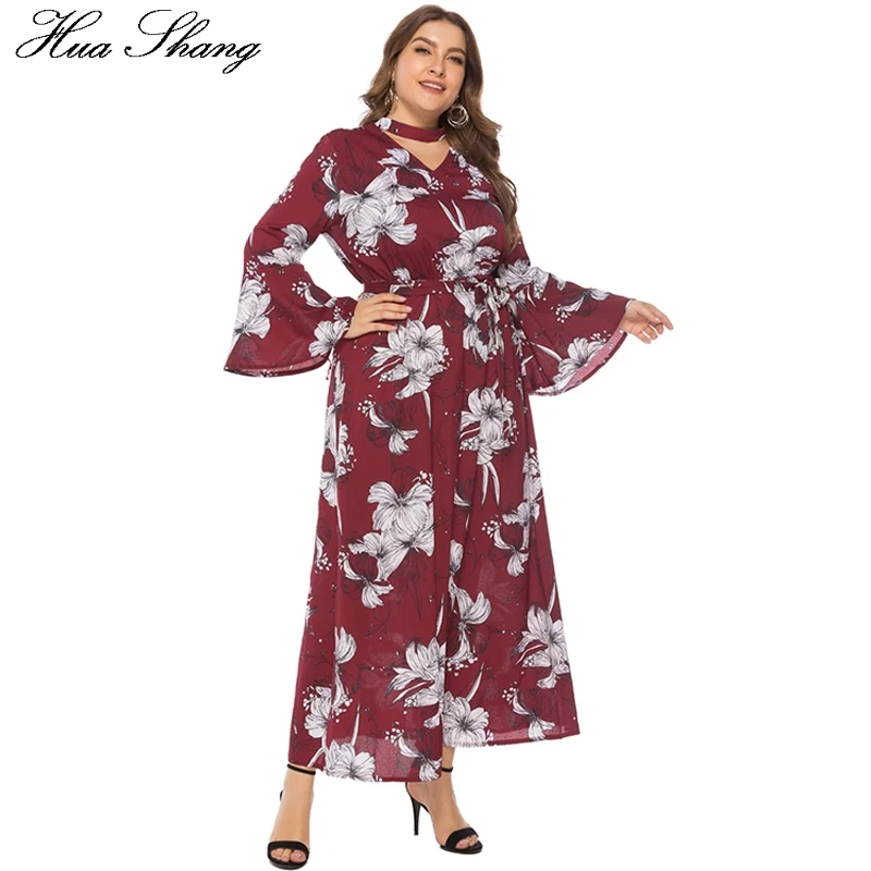 Женское пляжное платье туника размера плюс длинное Бохо С v образным вырезом