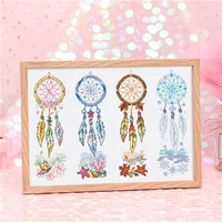 op102 christmas decoration diy cross stitch kits home decoration accessories painting pictures cloth threads needles stitch set