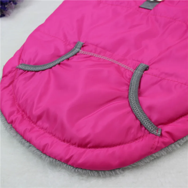 Теплый жилет для собак пальто домашних животных водонепроницаемая одежда куртка