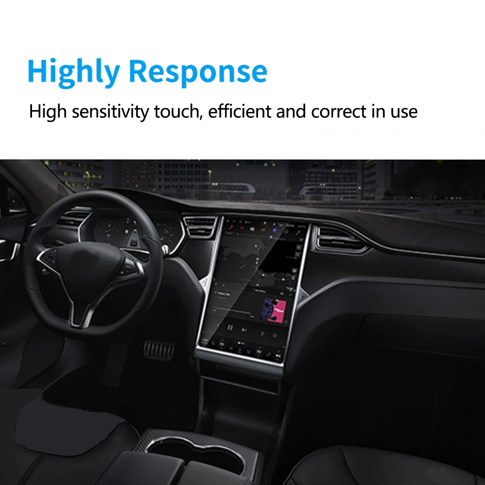 Защитная пленка для сенсорного экрана Tesla Model x/s закаленное стекло с сенсорным