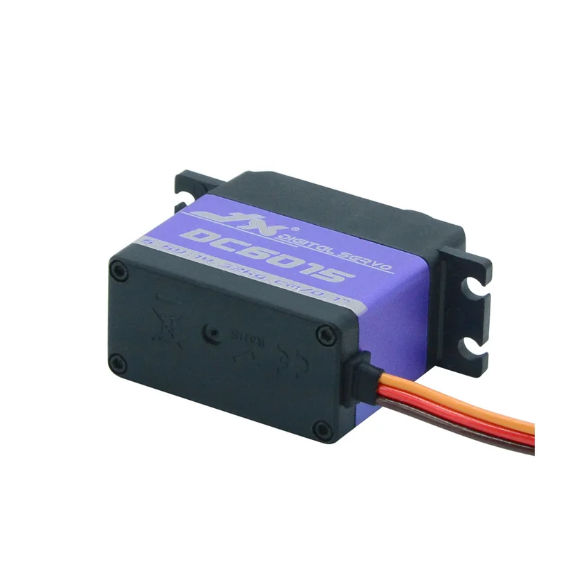 Jx DC6015 15 кг металлическая Шестерня цифровой сервопривод с высоким крутящим