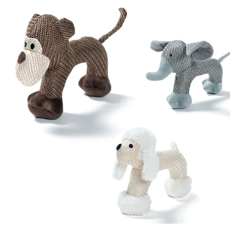 Укус игрушка Маленькие и большие размеры укусы анти собака писк утка