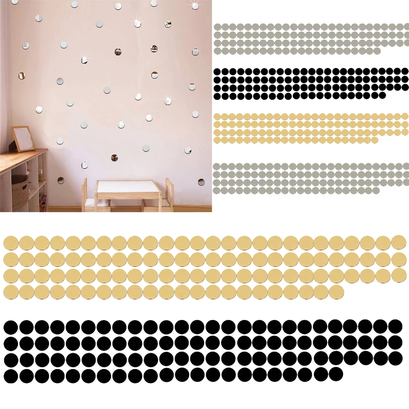 100 шт. 2*2 см новинка фотообои черные настенные наклейки самоклеящиеся