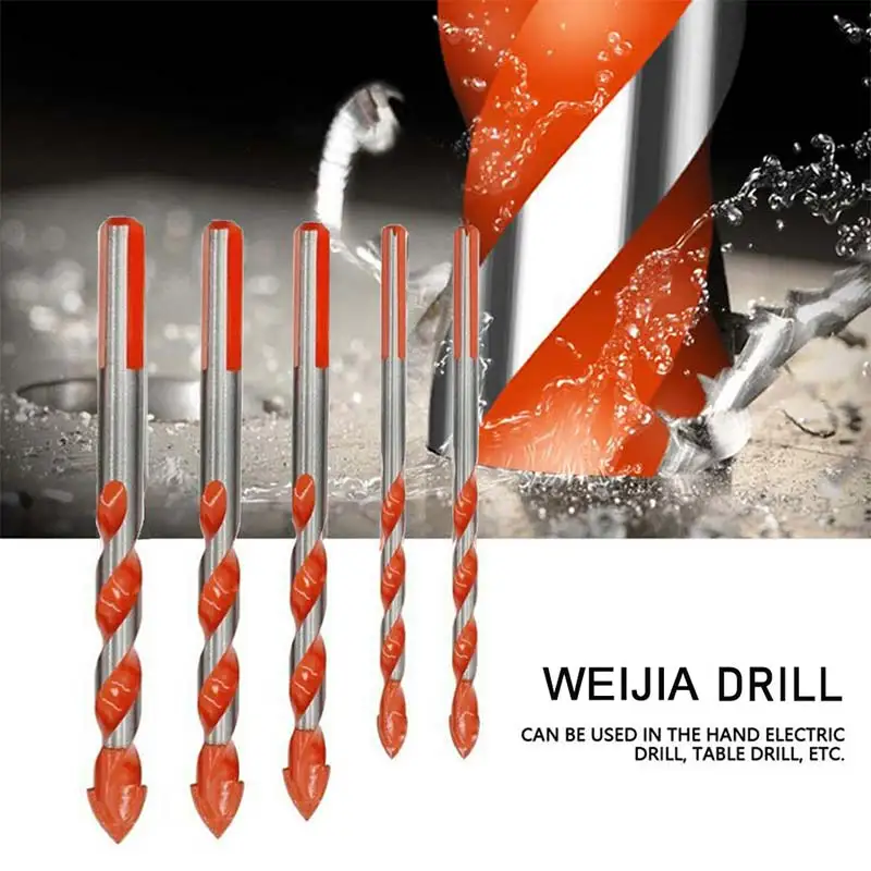 5 шт. электроинструменты центровочное сверло Молот бетона Керамика Плитка по