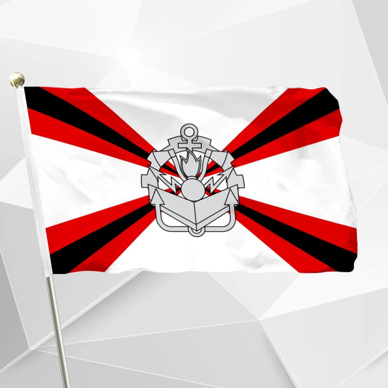 Флаг Армии инженеров 90x150 см 3x5 футов 100D полиэстер российский баннер для Дня